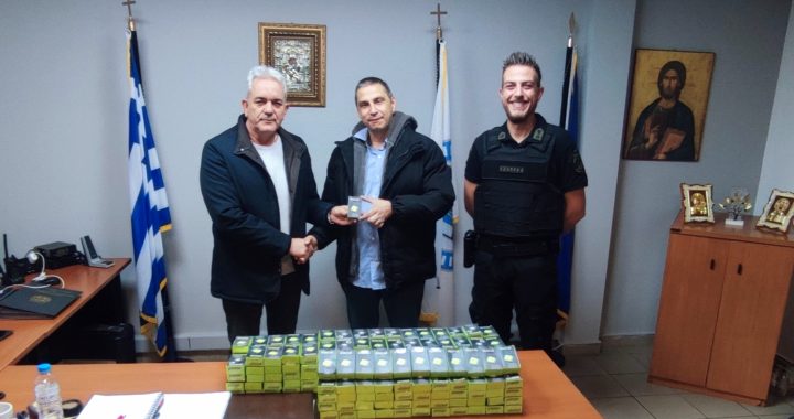 Αντικρίση: Νέα χορηγία στην ΕΛ.ΑΣ. Από την Εταιρεία Αφοί Χαΐτογλου