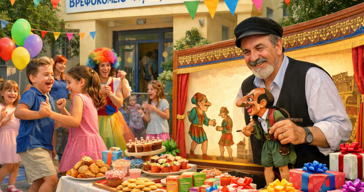 Γιορτή Αγάπης και Προσφοράς για τα Παιδιά στο Βρεφοκομείο «Ο Άγιος Στυλιανός»